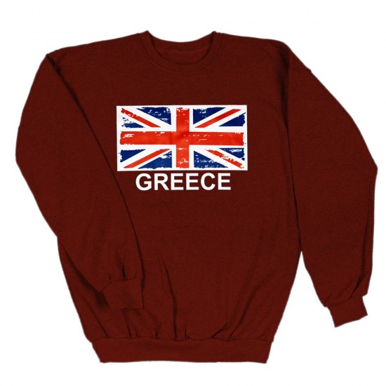 Ανδρικο Φουτερ Χωρις Κουκουλα Uk-Greece