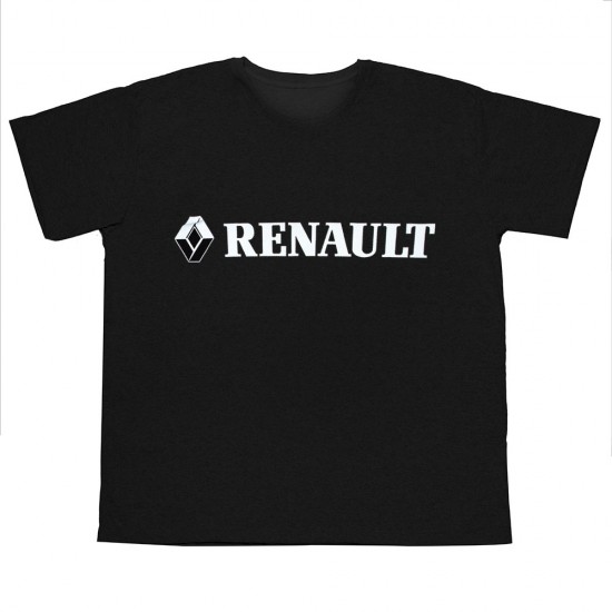 Ανδρικο Κοντομανικο Μπλουζακι Plus Size Renault