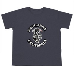 Ανδρικο Κοντομανικο Μπλουζακι Plus Size Sons Of Anarchy Ανδρικο Κοντομανικο Μπλουζακι Plus Size Sons Of Anarchy