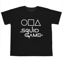 Ανδρικο Κοντομανικο Μπλουζακι Plus Size Squid Game Ανδρικο Κοντομανικο Μπλουζακι Plus Size Squid Game