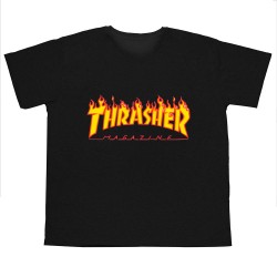 Ανδρικο Κοντομανικο Μπλουζακι Plus Size Thrasher Ανδρικο Κοντομανικο Μπλουζακι Plus Size Thrasher
