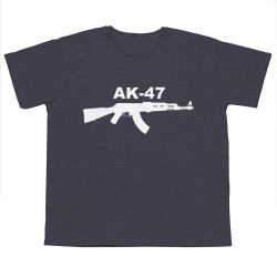 Ανδρικο Κοντομανικο Μπλουζακι Plus Size Ak47 Ανδρικο Κοντομανικο Μπλουζακι Plus Size Ak47