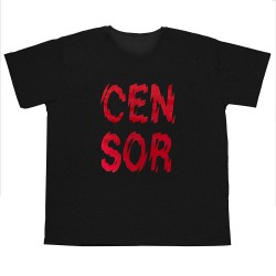 Ανδρικο Κοντομανικο Μπλουζακι Plus Size Censor Ανδρικο Κοντομανικο Μπλουζακι Plus Size Censor