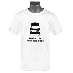 Ανδρικο Κοντομανικο Μπλουζακι Nutella
