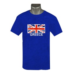 Ανδρικο Κοντομανικο Μπλουζακι Uk-Greece Ανδρικο Κοντομανικο Μπλουζακι Uk-Greece