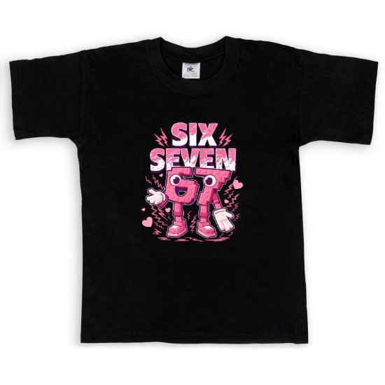 Παιδικο Κοντομανικο Μπλουζακι Six Seven Pink Παιδικο Κοντομανικο Μπλουζακι Six Seven Pink