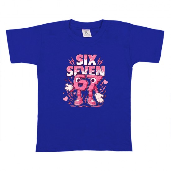 Παιδικο Κοντομανικο Μπλουζακι Six Seven Pink Παιδικο Κοντομανικο Μπλουζακι Six Seven Pink
