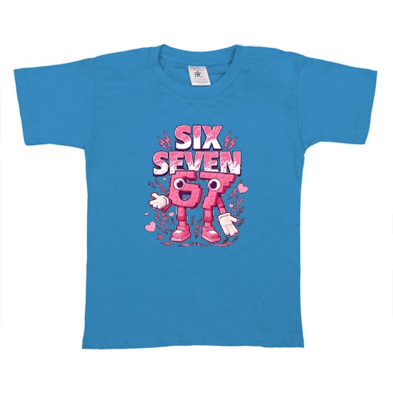 Παιδικο Κοντομανικο Μπλουζακι Six Seven Pink Παιδικο Κοντομανικο Μπλουζακι Six Seven Pink