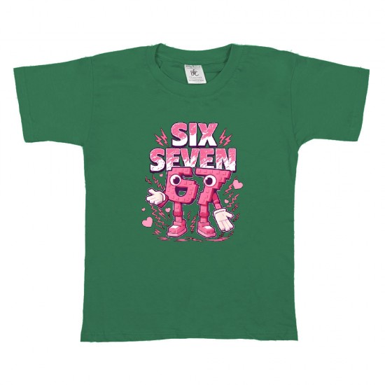 Παιδικο Κοντομανικο Μπλουζακι Six Seven Pink Παιδικο Κοντομανικο Μπλουζακι Six Seven Pink