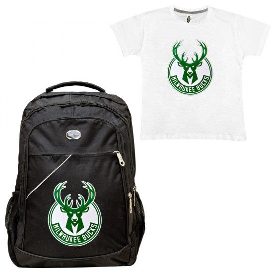 Παιδικη Σχολικη Τσαντα Milwaukee + Δωρο T-shirt
