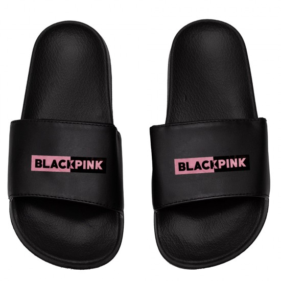 Παιδικες Παντοφλες Black Pink