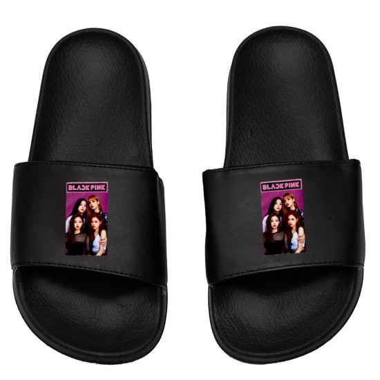 Παιδικες Παντοφλες Black Pink