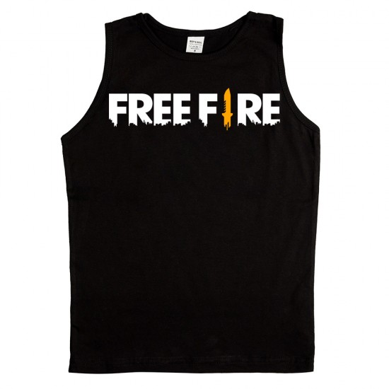 Παιδικο Αμανικο Μπλουζακι Free Fire