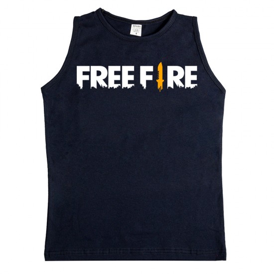 Παιδικο Αμανικο Μπλουζακι Free Fire