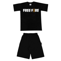 Παιδικο Σετ Κοντομανικο Με Βερμουδα Free Fire Παιδικο Σετ Κοντομανικο Με Βερμουδα Free Fire
