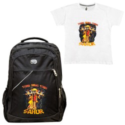 Παιδικη Σχολικη Τσαντα Sahur + Δωρο T-shirt Παιδικη Σχολικη Τσαντα Sahur + Δωρο T-shirt