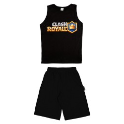 Παιδικο Σετ Αμανικο Με Βερμουδα Clash Royale