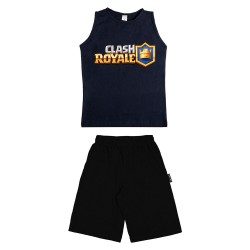 Παιδικο Σετ Αμανικο Με Βερμουδα Clash Royale
