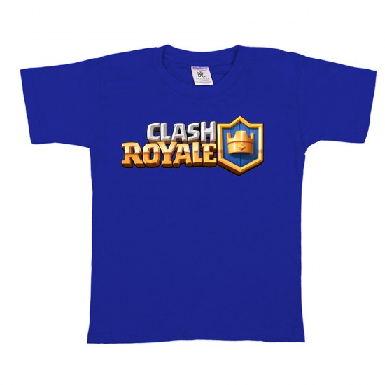 Παιδικο Κοντομανικο Μπλουζακι Clash Royale