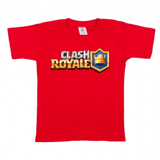 Παιδικο Κοντομανικο Μπλουζακι Clash Royale