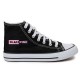 Παιδικα Αθλητικα Μποτακια Sneakers Black Pink