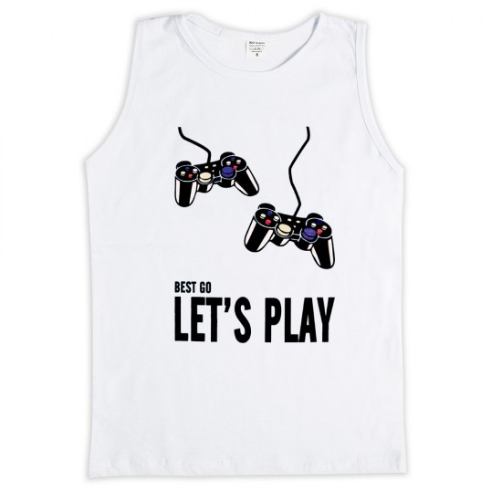 Παιδικο Αμανικο Μπλουζακι Let's Play