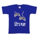 Παιδικο Κοντομανικο Μπλουζακι Let's Play