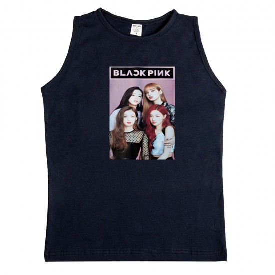Παιδικο Αμανικο Μπλουζακι Black Pink