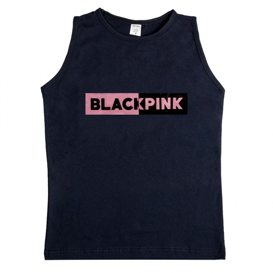 Παιδικο Αμανικο Μπλουζακι Black Pink