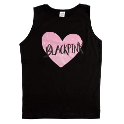 Παιδικο Αμανικο Μπλουζακι Black Pink Παιδικο Αμανικο Μπλουζακι Black Pink