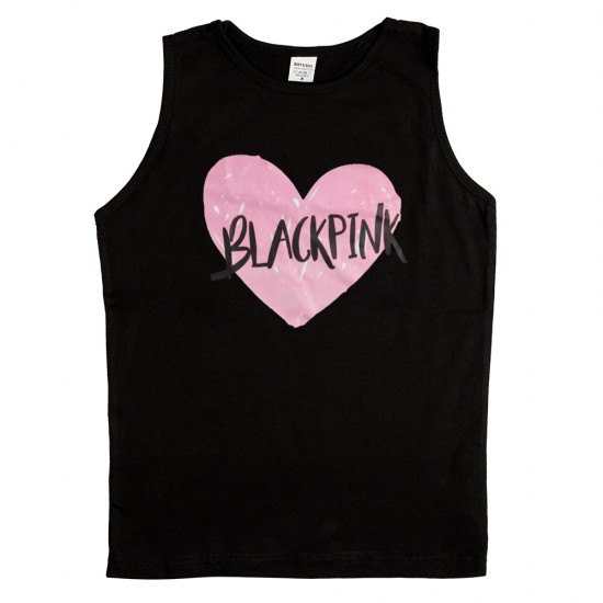 Παιδικο Αμανικο Μπλουζακι Black Pink