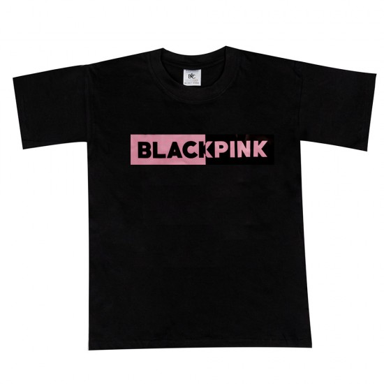 Παιδικο Κοντομανικο Μπλουζακι Black Pink