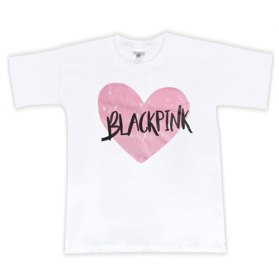 Παιδικο Κοντομανικο Μπλουζακι Black Pink