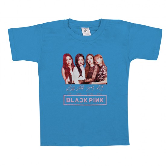 Παιδικο Κοντομανικο Μπλουζακι Black Pink