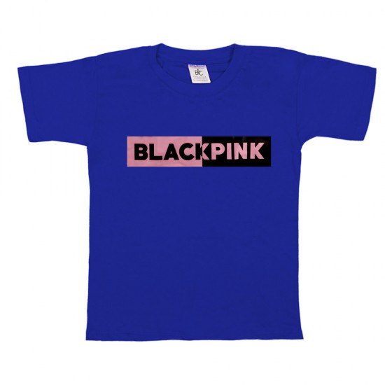 Παιδικο Κοντομανικο Μπλουζακι Black Pink