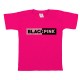 Παιδικο Κοντομανικο Μπλουζακι Black Pink