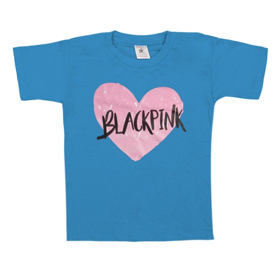 Παιδικο Κοντομανικο Μπλουζακι Black Pink