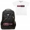 Παιδικη Σχολικη Τσαντα Black Pink + Δωρο T-shirt