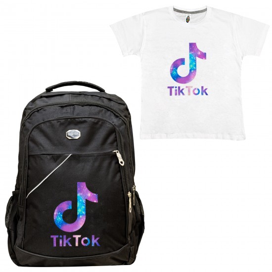 Παιδικη Σχολικη Τσαντα Tt + Δωρο T-shirt