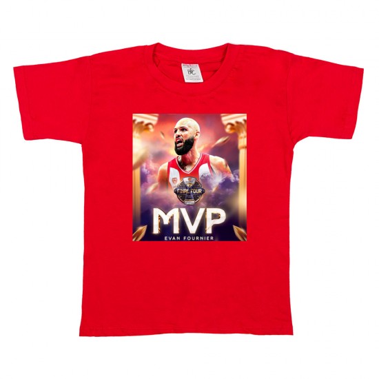 Παιδικο Κοντομανικο Μπλουζακι Mvp Evan Fournier 2026 Παιδικο Κοντομανικο Μπλουζακι Mvp Evan Fournier 2026
