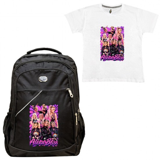 Παιδικη Σχολικη Τσαντα Alexa Bliss + Δωρο T-shirt Παιδικη Σχολικη Τσαντα Alexa Bliss + Δωρο T-shirt