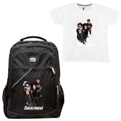 Παιδικη Σχολικη Τσαντα Tokio Hotel + Δωρο T-shirt Παιδικη Σχολικη Τσαντα Tokio Hotel + Δωρο T-shirt