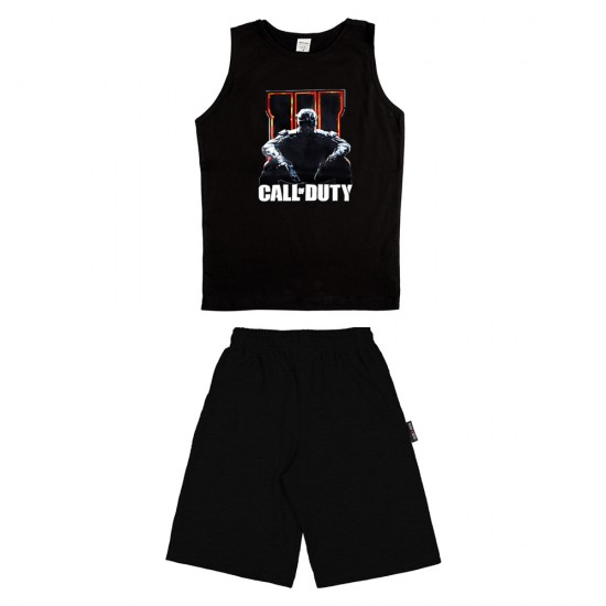 Παιδικο Σετ Αμανικο Με Βερμουδα Call Of Duty