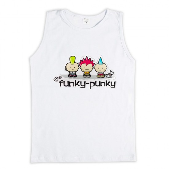 Παιδικο Αμανικο Μπλουζακι Funky Punky