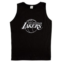 Παιδικο Αμανικο Μπλουζακι Lakers Παιδικο Αμανικο Μπλουζακι Lakers