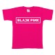 Παιδικο Κοντομανικο Μπλουζακι Black Pink