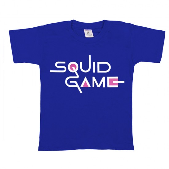 Παιδικο Κοντομανικο Μπλουζακι Squid Game