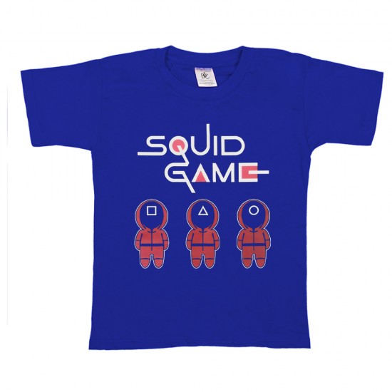 Παιδικο Κοντομανικο Μπλουζακι Squid Game