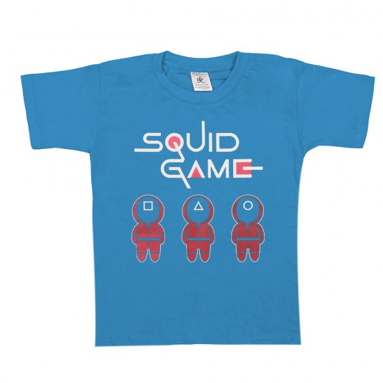 Παιδικο Κοντομανικο Μπλουζακι Squid Game