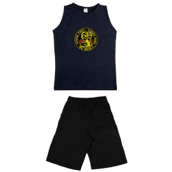 Παιδικο Σετ Αμανικο Με Βερμουδα Cobra Kai Παιδικο Σετ Αμανικο Με Βερμουδα Cobra Kai